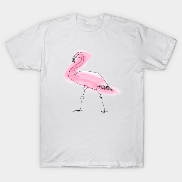 flamingo T-Shirt by vectormutt